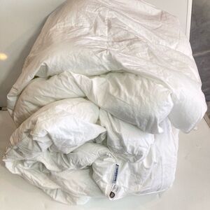 KING cali/ king brooklinen down ALTERNATIVE comforter